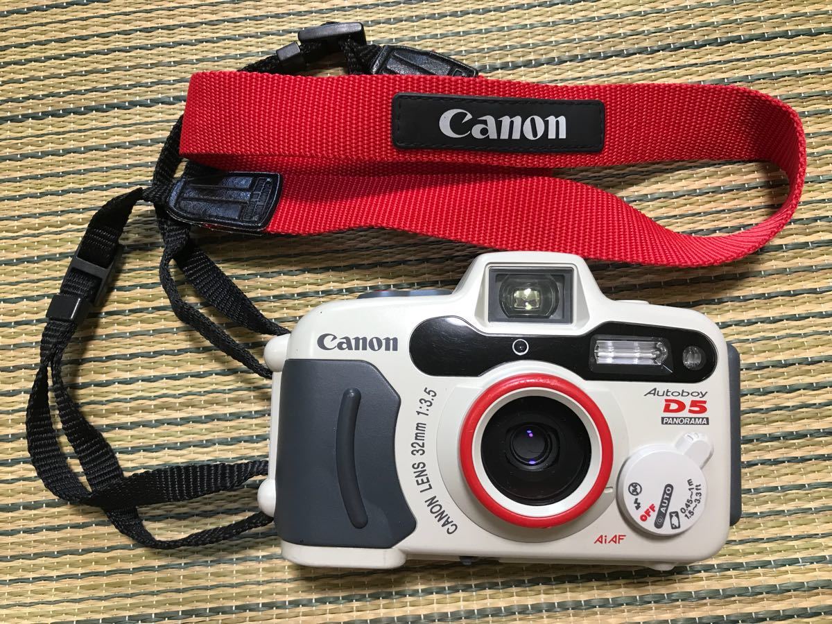水陸両用カメラ キャノン Canon オートボーイ AUTOBOY D5 フィルム