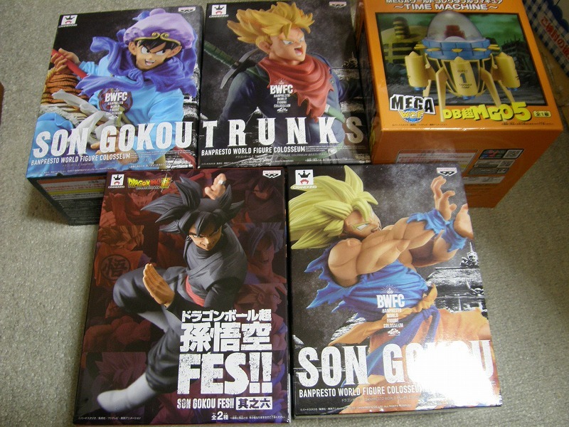 ドラゴンボール フィギュア 画像の5点まとめ売りセット （造形天下一等