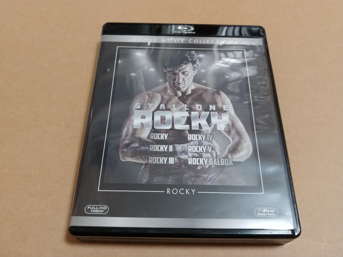 ロッキー ロッキー ブルーレイコレクションBOX(6枚組) ロッキー1，2，3