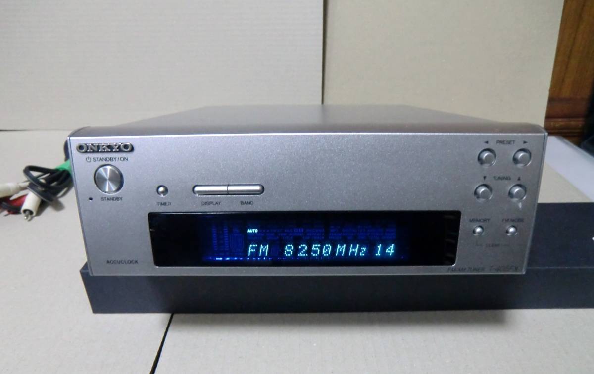 ☆ONKYO☆ T－405FX FM/AMチューナー 本体のみ 動作品 日本製 限定価格