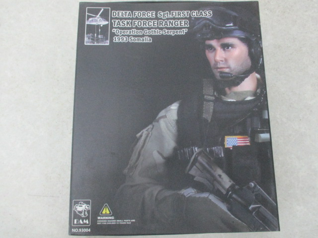 DAM DELTA FORCE Sgt.FIRST CLASS TASK FORCE RANGER Operation Gothic