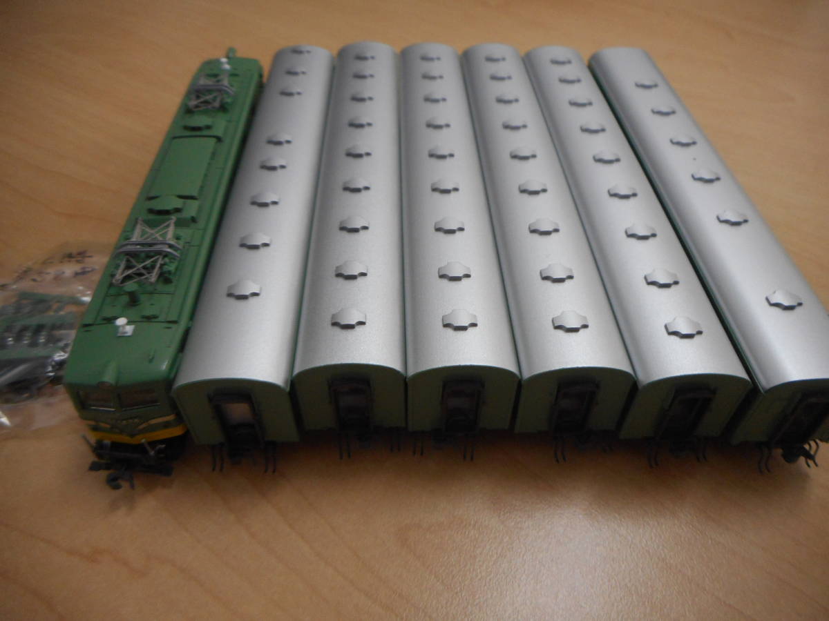 T-76 KATO Nゲージ 3048 EF58 初期型大窓 青大将 + 10-428