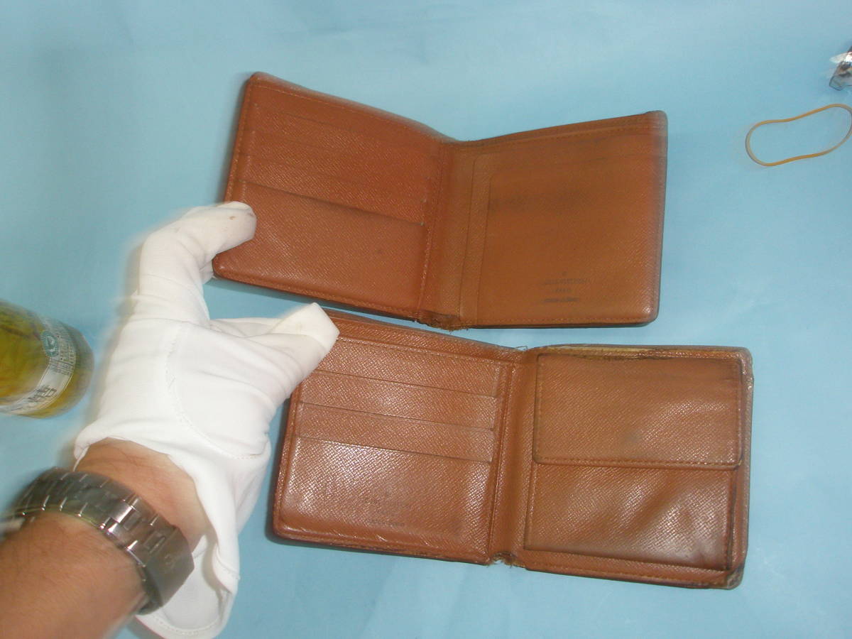 売り切り激安処分 ヴィトン 二つ折り財布 2個セット ジャンク扱い