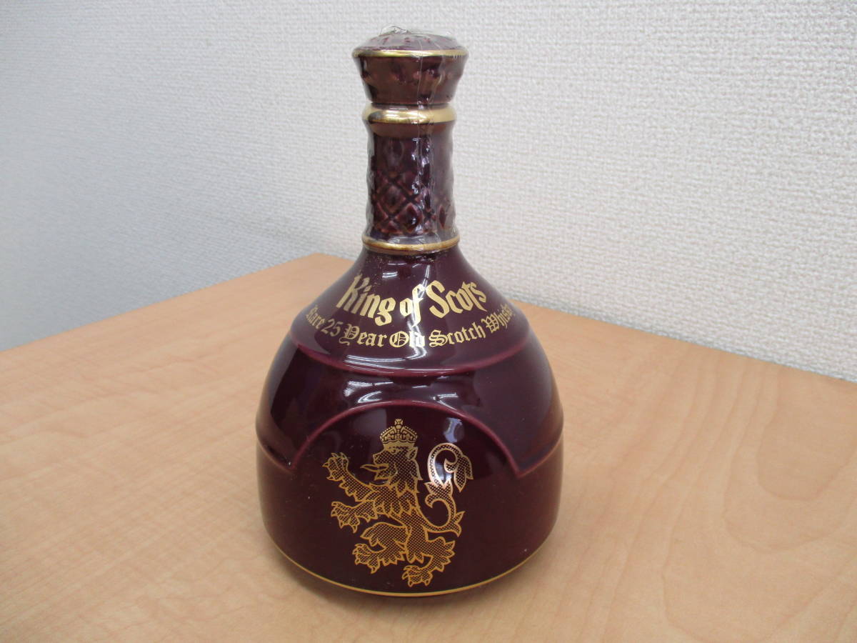 King of Scots キング オブ スコッツ 25年 アイスボウル付 陶器ボトル