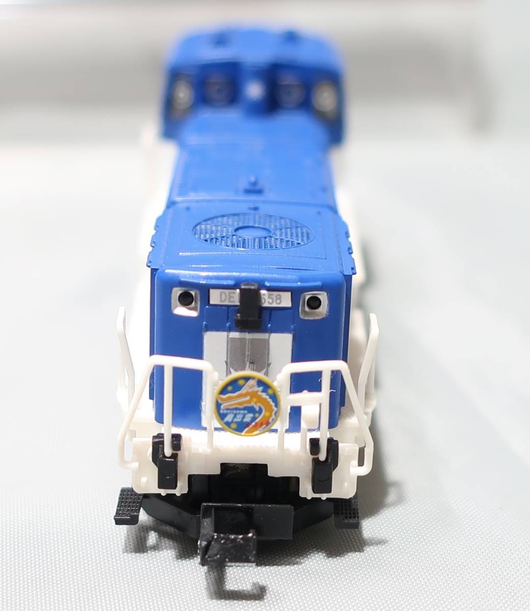 TOMIX JR DE15-2558形ディーゼル機関車（奥出雲おろち号カラー) 試走