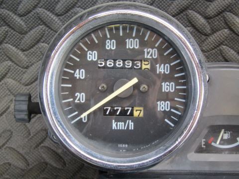 バリオス2 ZR250B 純正メーターユニット 動作確認OK！ 18A73 メーター