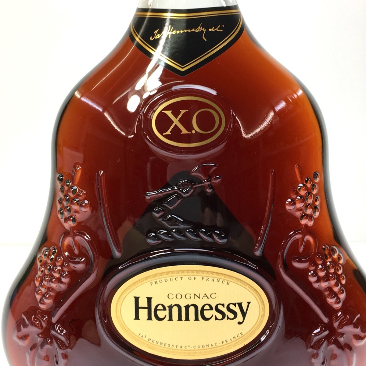 金キャップ XO グリーンボトル ヘネシー 700ml 古酒 ブランデー