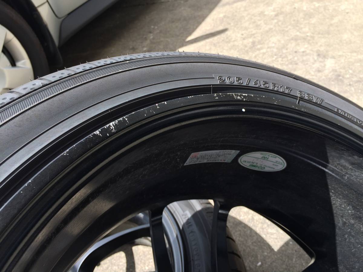 PF01 ENKEI エンケイ 17インチ 205⁄45R17 ホイール 0 X 