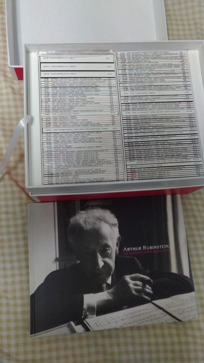 ルービンシュタイン 142CD+2DVD 　コンプリート・アルバム・コレクション ルービンシュタイン コンプリート・アルバム・コレクション