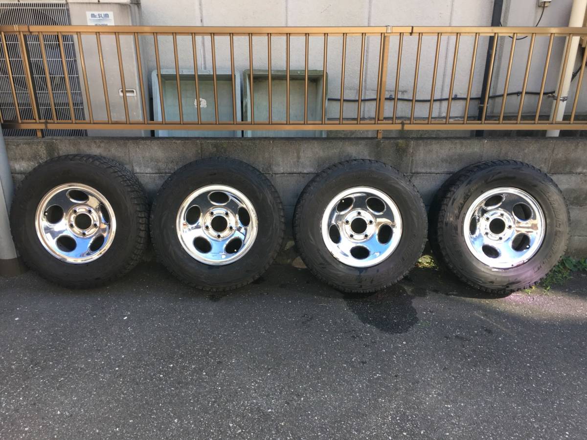 希少! ダッジラムバン 純正16インチホイールタイヤセット
