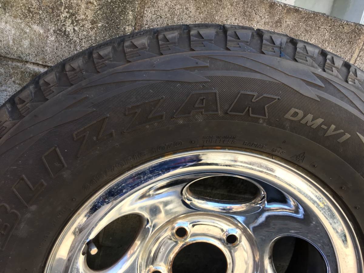 希少! ダッジラムバン 純正16インチホイールタイヤセット