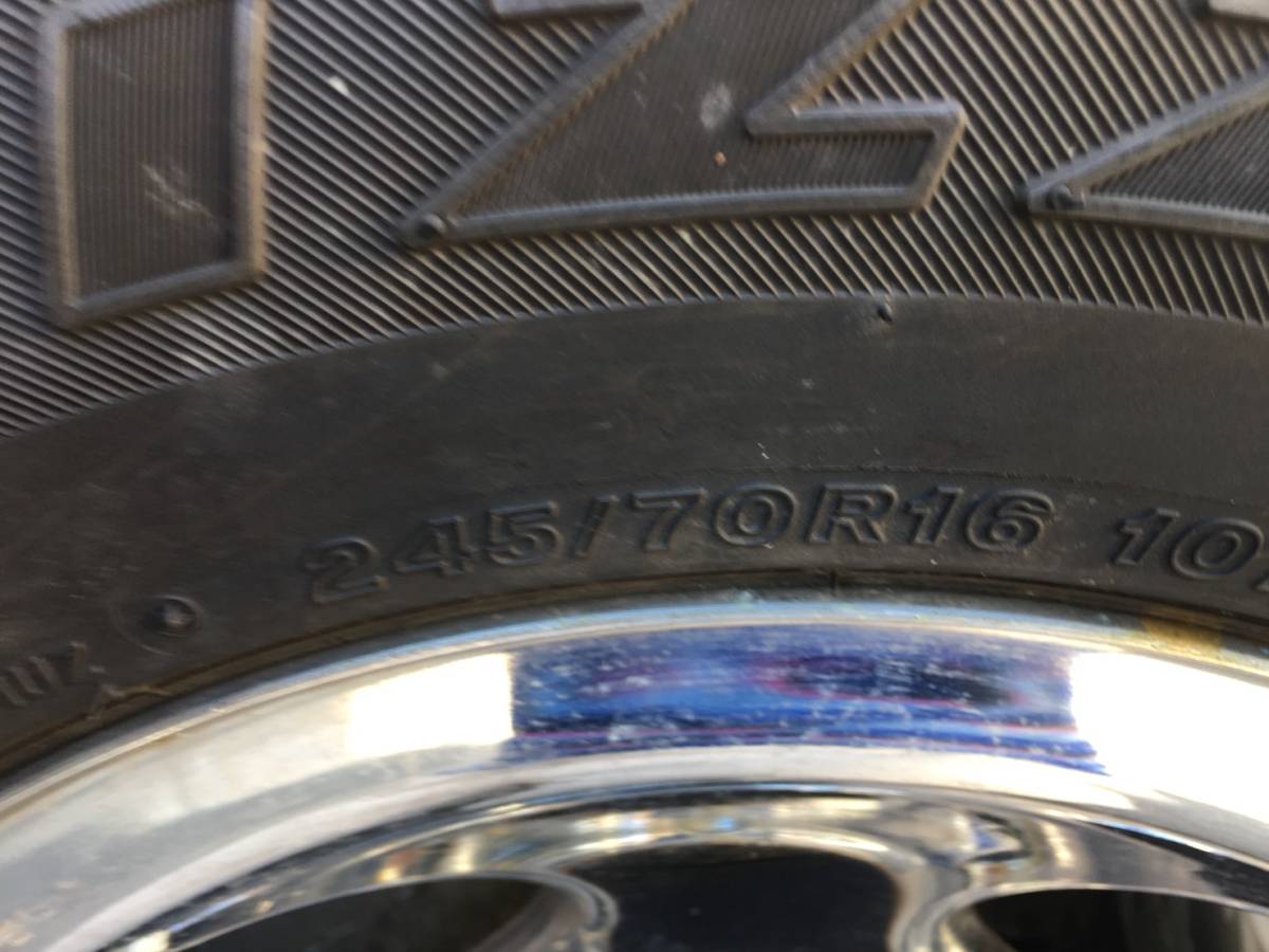 希少! ダッジラムバン 純正16インチホイールタイヤセット