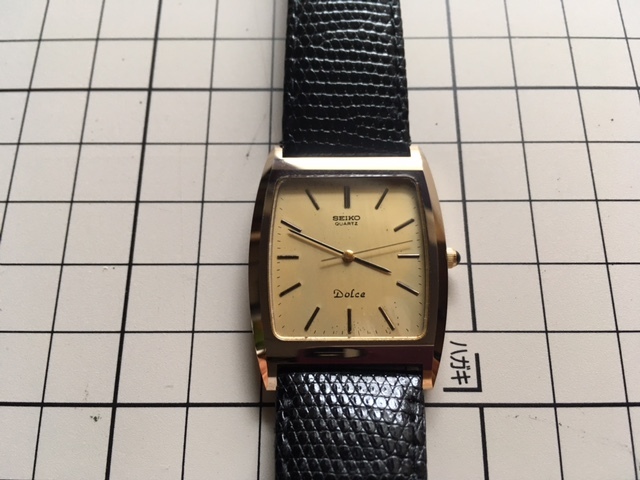 ヴィンテージ SEIKO/セイコー Dolce ドルチェ 超硬 NSAG 9521-5140 3針 