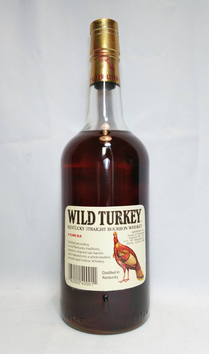 ☆送料無料【Big Size】WILD TURKEY 8years old ワイルドターキー8年