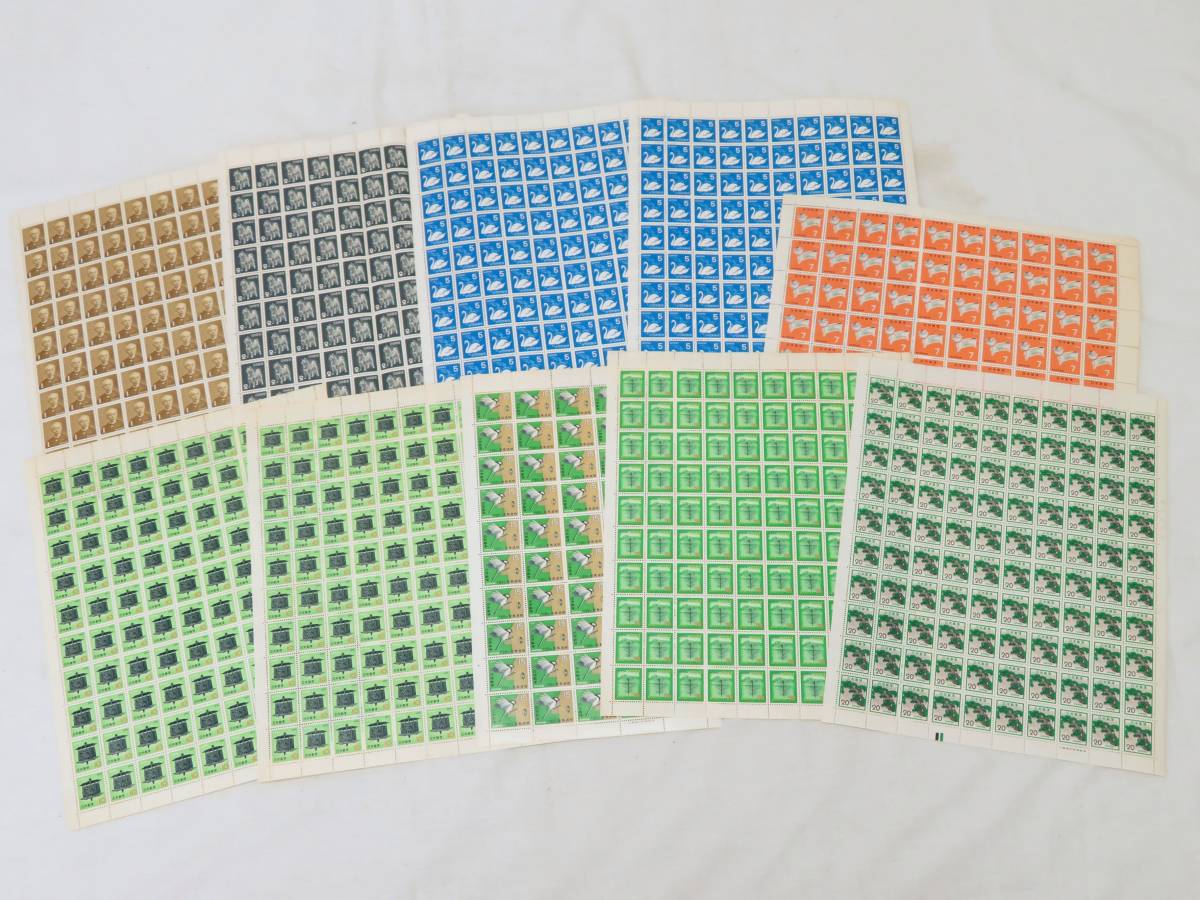 記念切手・旧柄シート(額面100円以上 Yahoo!オークション - 80円 