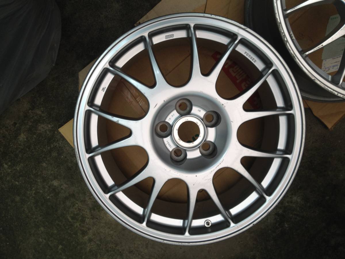鍛造 トヨタ 純正 オプション BBS RG504 ホイール 1本 5H-114.3 18