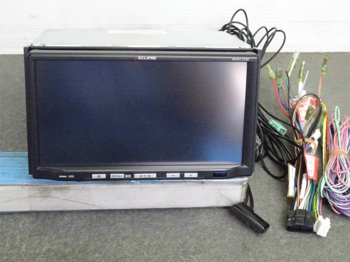即決 イクリプス メモリーナビ AVN112M ワンセグ内蔵 中古 B　10【C0831KS-8】