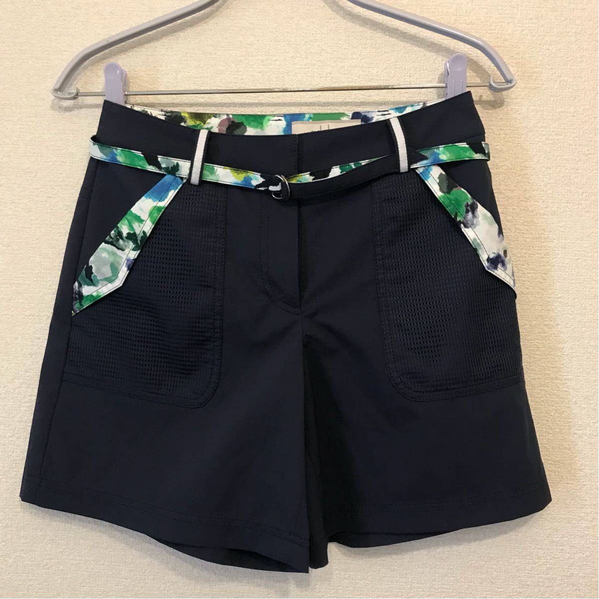 新品 タグ付 adabat アダバット 36 レディース ゴルフウェア ショートパンツ 送料無料_1