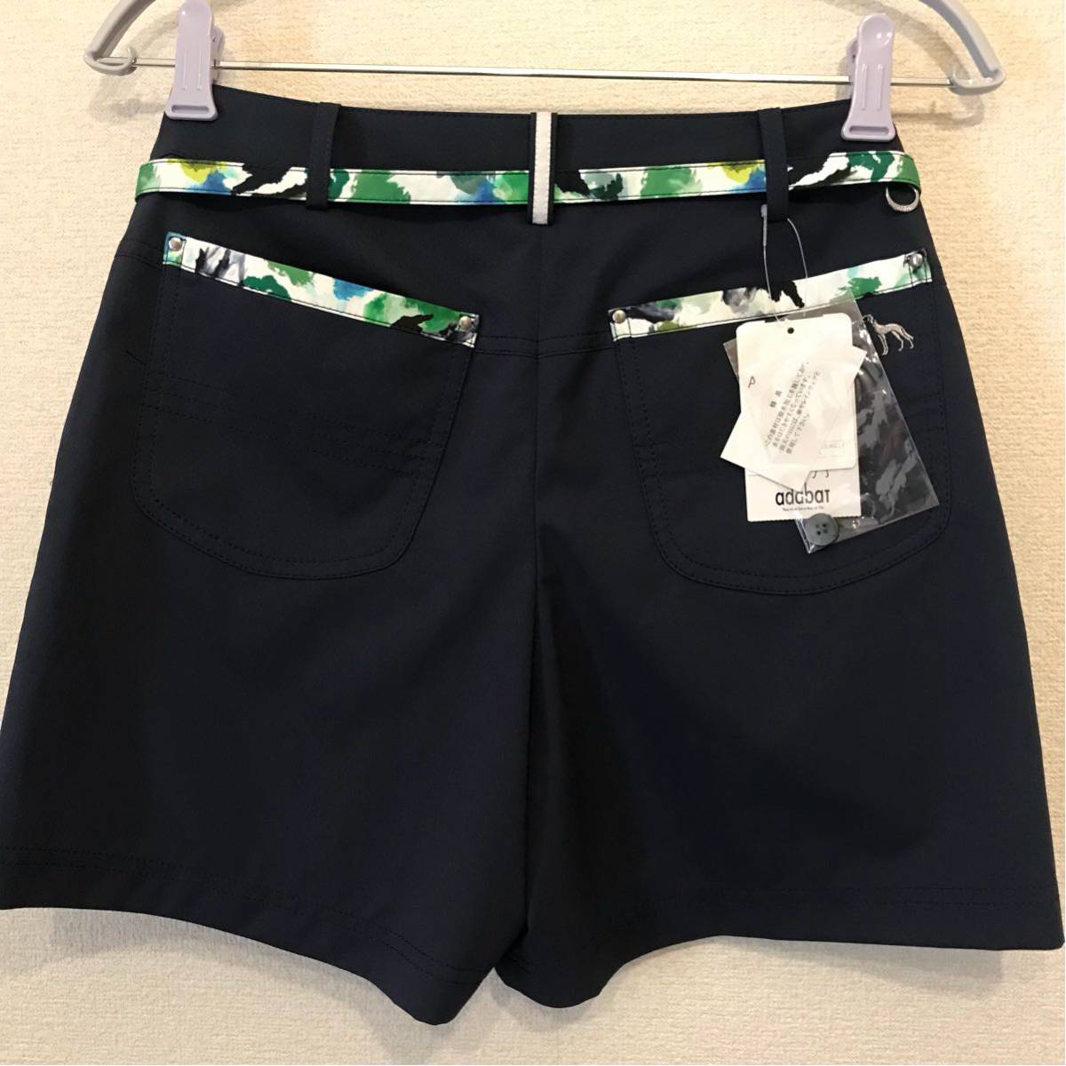 新品 タグ付 adabat アダバット 36 レディース ゴルフウェア ショートパンツ 送料無料_2
