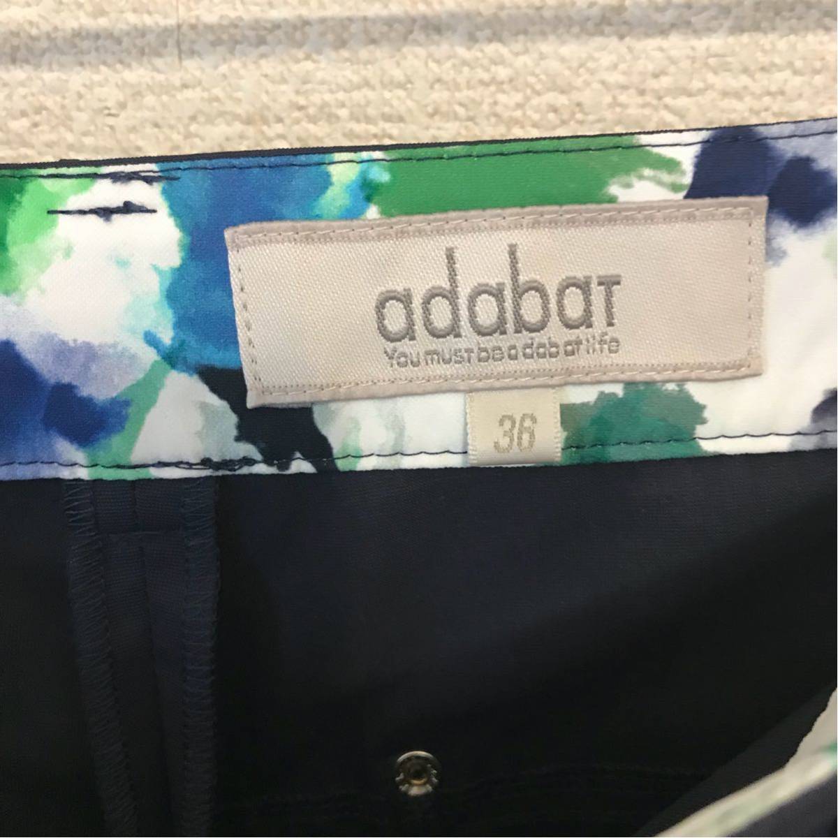 新品 タグ付 adabat アダバット 36 レディース ゴルフウェア ショートパンツ 送料無料_3