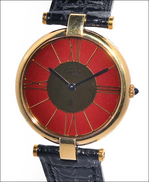☆Cartier カルティエ マスト ヴェルメイユ ヴァンドーム クォーツ 