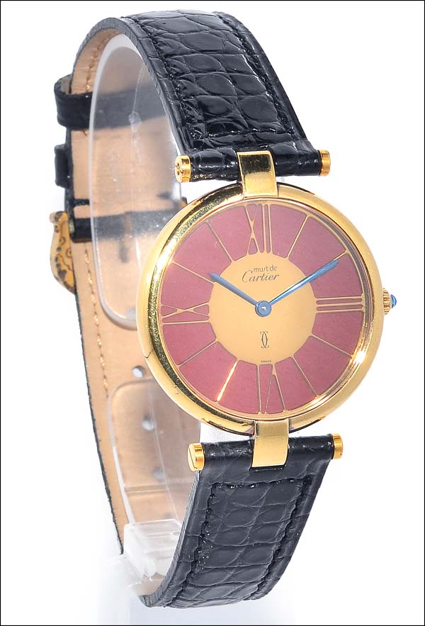 ☆Cartier カルティエ マスト ヴェルメイユ ヴァンドーム クォーツ 