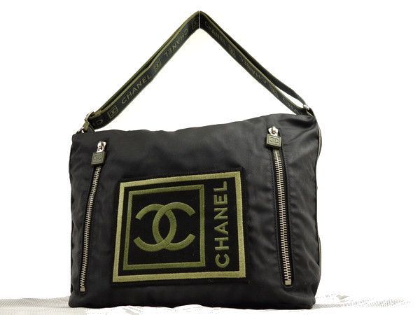 CHANELシャネル】スポーツライン☆デカココマーク☆ショルダーバッグ 