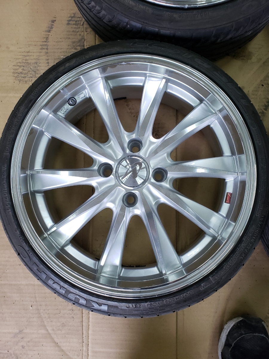 LEONIS　レオニス　16インチ　165/40R16　タント Nボックス　ワゴンR　軽自動車　6J +38