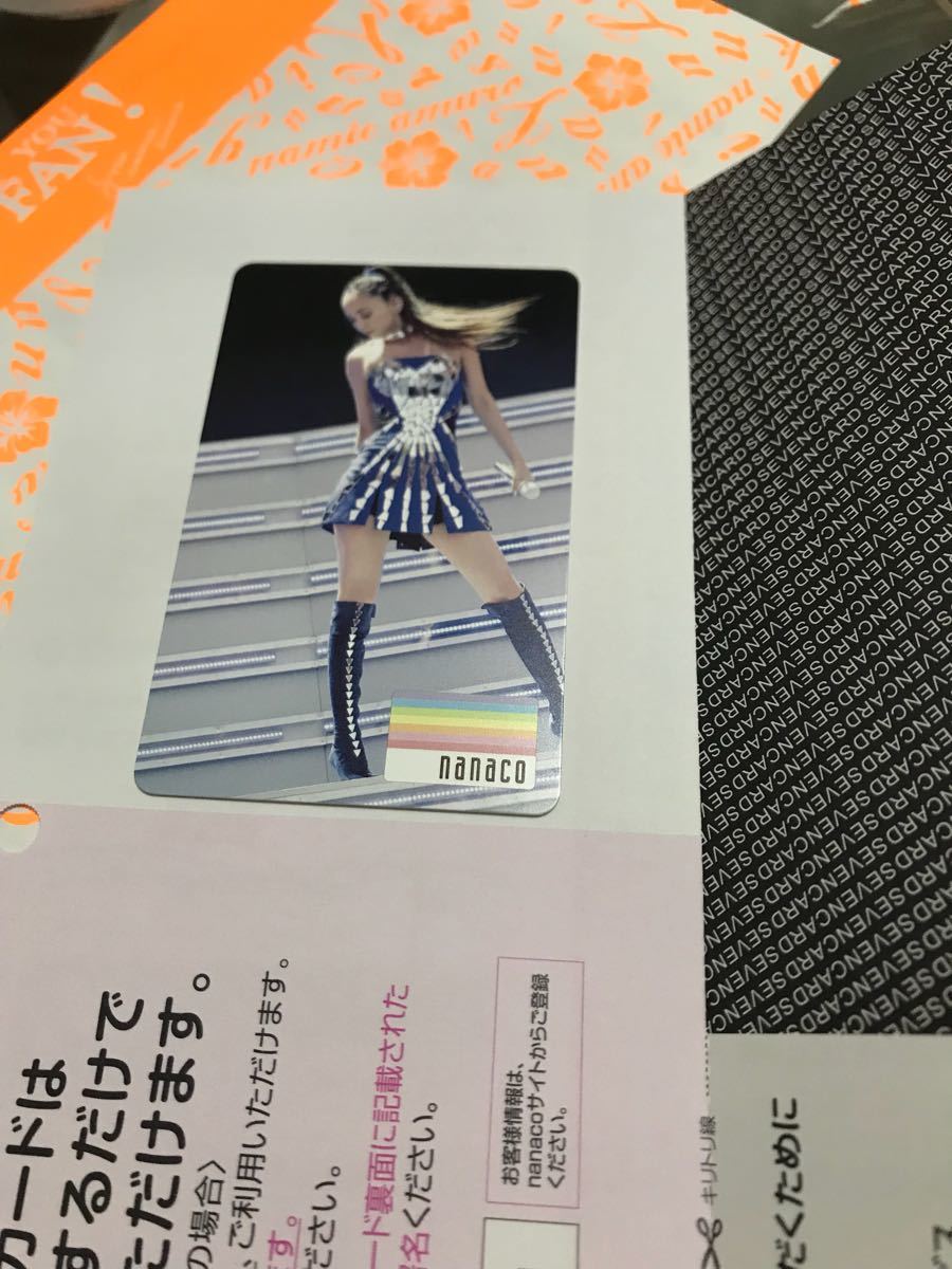安室奈美恵 ナナコカード nanacoカード 安室奈美恵 nanacoカード ナナコカード namie amuro Final Tour 2018 ～Finally～