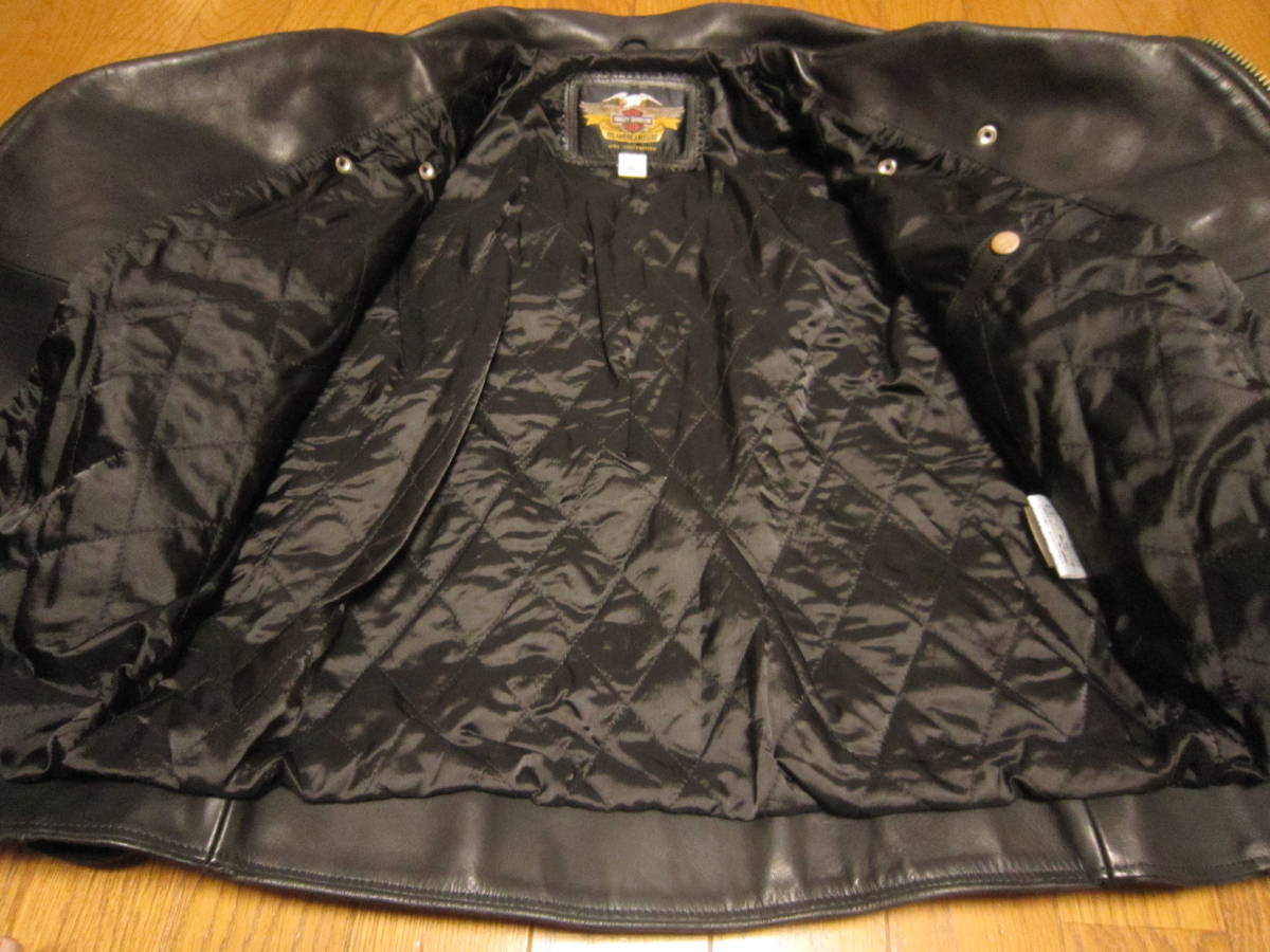 HARLEY-DAVIDSON ダブルライダースジャケット 188-44/HARLEY DAVIDSON/ハーレーダビッドソン/ダブル/レザー