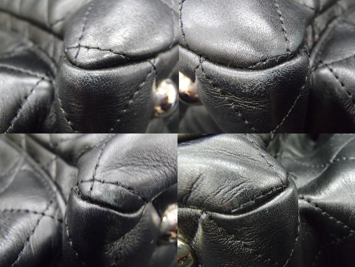 ◆ＣＨＡＮＥＬ　シャネル　カンボンライン　ラムスキン　ボストンバッグ　シール有　セール品◆