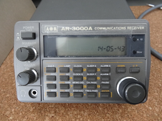 AOR AR3000A 中古動作測定済み AOR AR-3000A - ar3000a」(受信機) ar