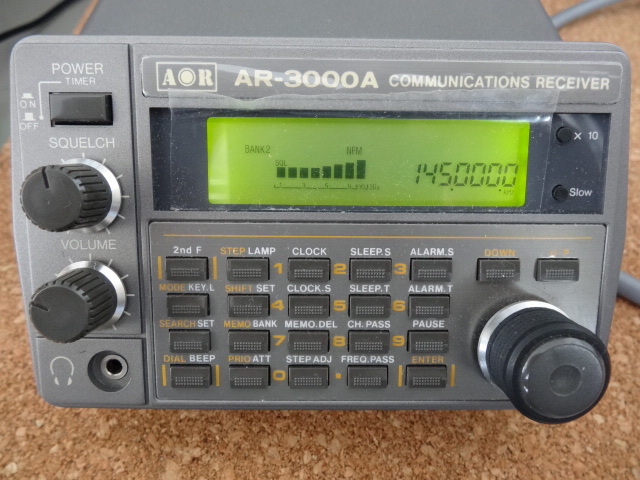 AOR AR3000A 中古動作測定済み AOR AR-3000A - ar3000a」(受信機) ar