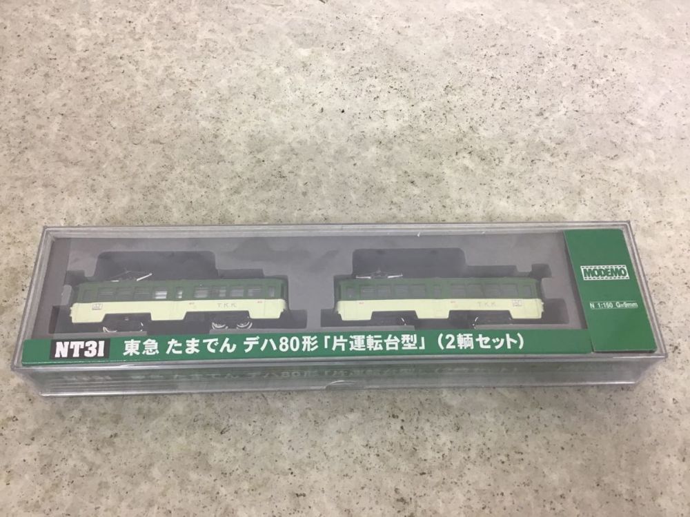 動作確認済み MODEMO Nゲージ NT31 東急 たまでん デハ80形 片運転台型