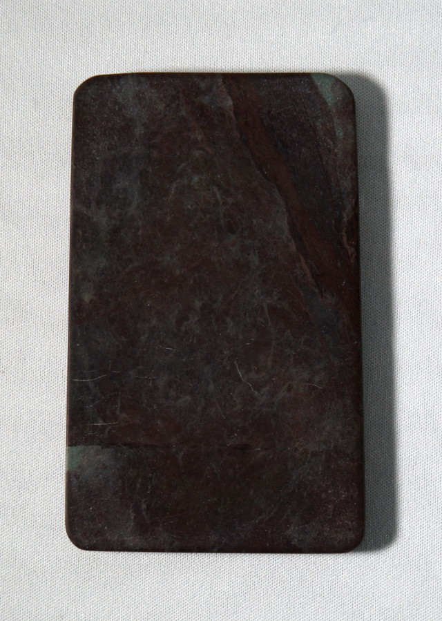 現品限り旧端渓 宋坑端渓硯 古端溪（端渓） 壷様硯 硯本体18×10.8×2CM