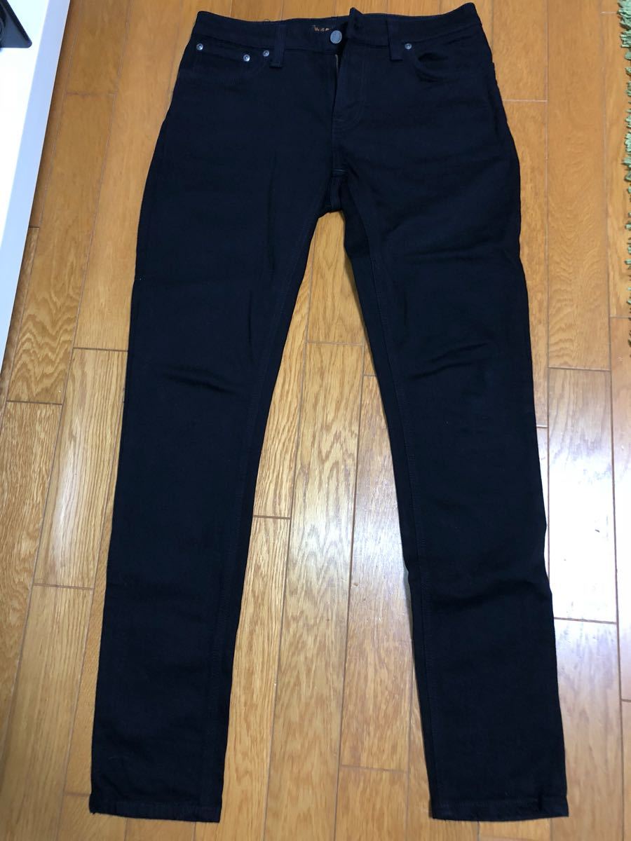 HOT，爆買い Nudie Jeans ヌーディージーンズ ストレッチ ブラックデニム 32(ヌーディージーンズ)｜売買されたオークション情報、yahooの商品情報をアーカイブ公開 - オークファン ヌーディージーンズ