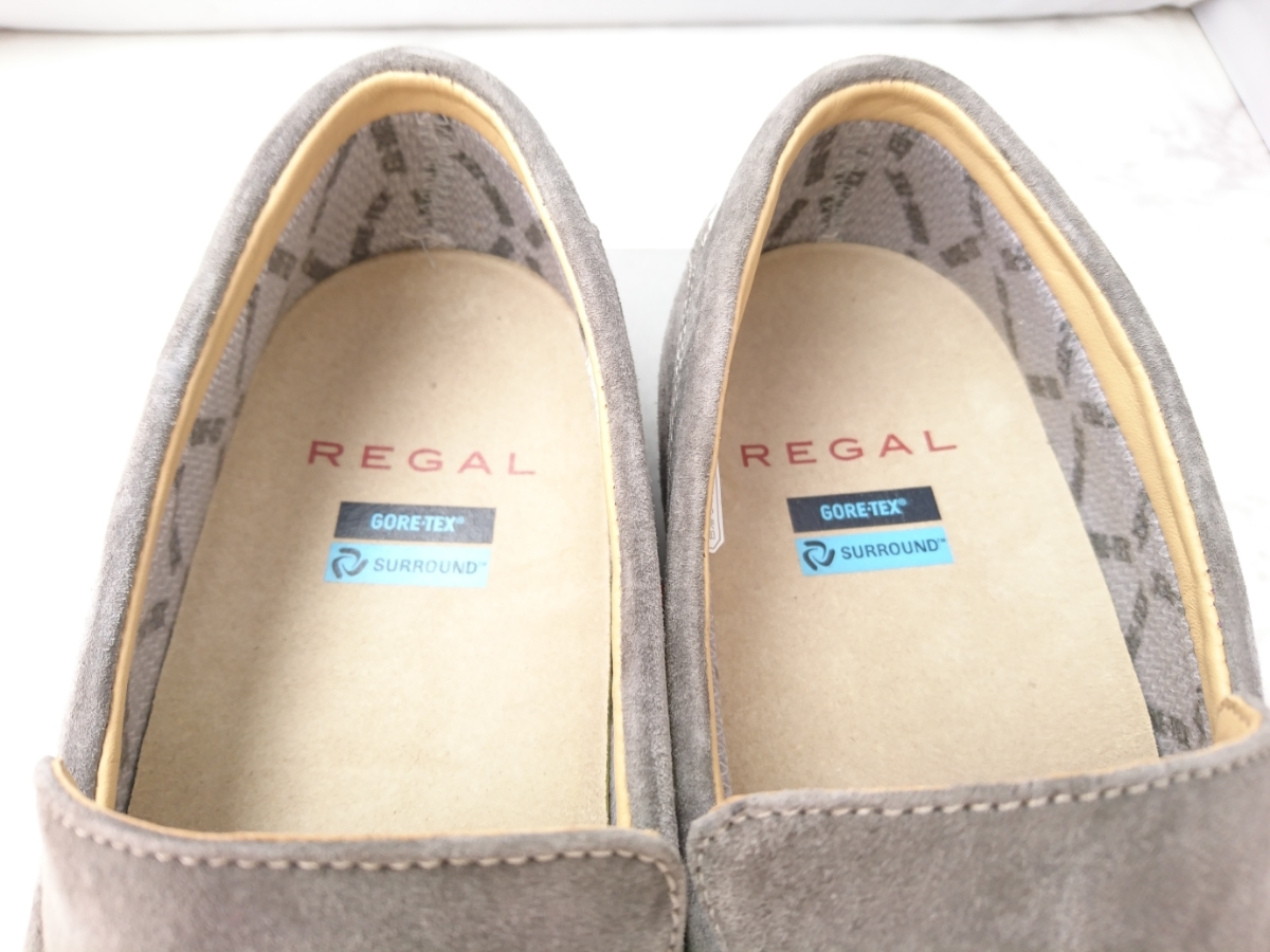 管理594 REGAL 26㎝ リーガルカジュアル シューズ スエード Uチップ