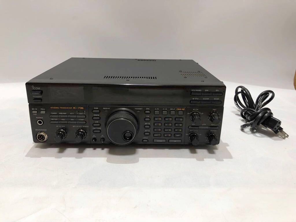 ICOM アイコム IC-736 IC-736S ジャンク HF⁄50MHz Transceiver IC HF