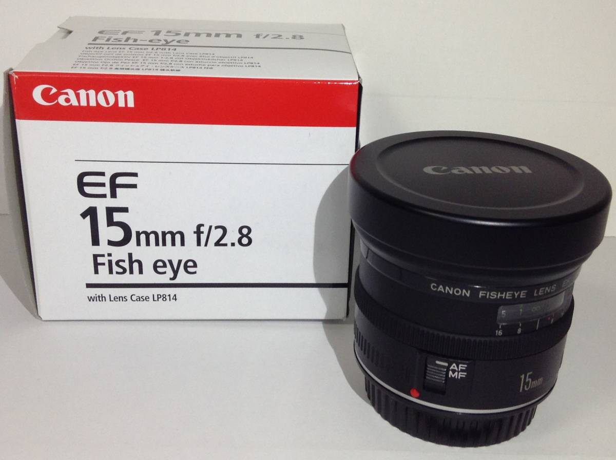 F2.8 Canon 15mm EF15mm EF Fisheye フィッシュアイ - Lens キヤノン 