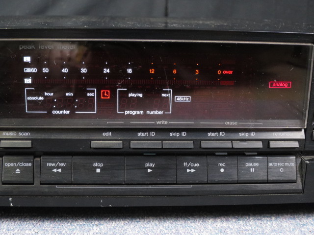 109018□Technics DATデッキ SV-D1100 テクニクス ジャンク
