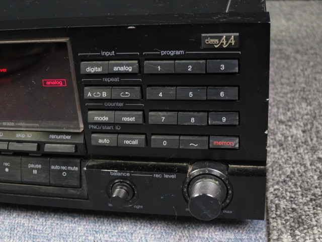 109018□Technics DATデッキ SV-D1100 テクニクス ジャンク