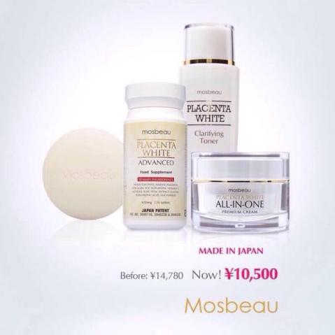mosbeau プラセンタ ホワイト 4点セット セール ★大特価★