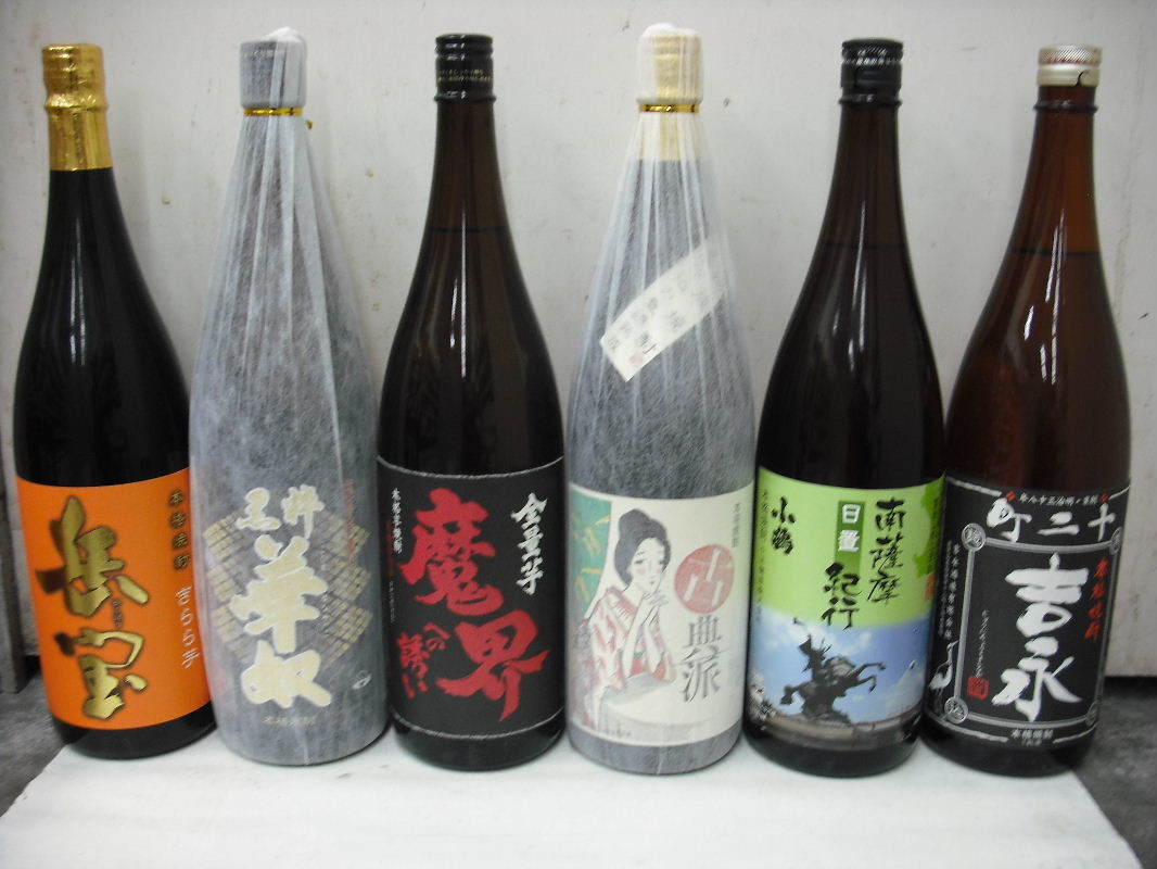 プレミアム いも焼酎 1．8L 6本セット （GKZKMJ） | 焼酎 芋