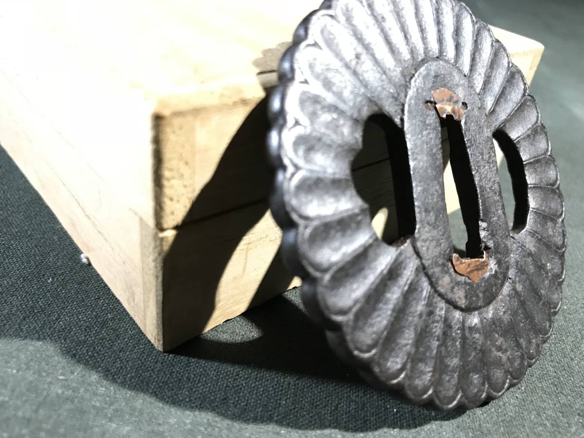 鍔 竹光時代拵え 脇差 刀装具 本歌鉄鍔 鶯形目貫 本 日本