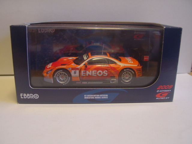 EBBRO ENEOS SC430 SUPER GT 2009 直筆サイン入り EBBRO ENEOS SC430