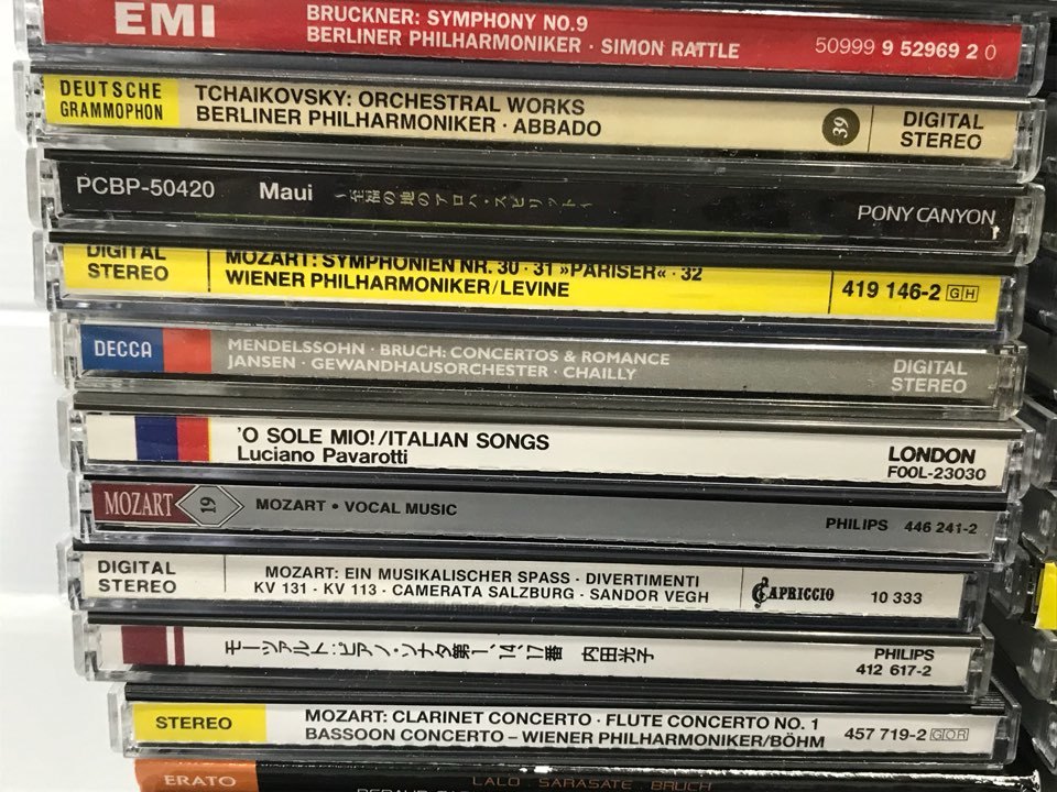 A092111 超大量 クラシックCD ベートーベン モーツァルト 交響曲 協奏曲 等 アルバム 大量 まとめて 300枚以上_3