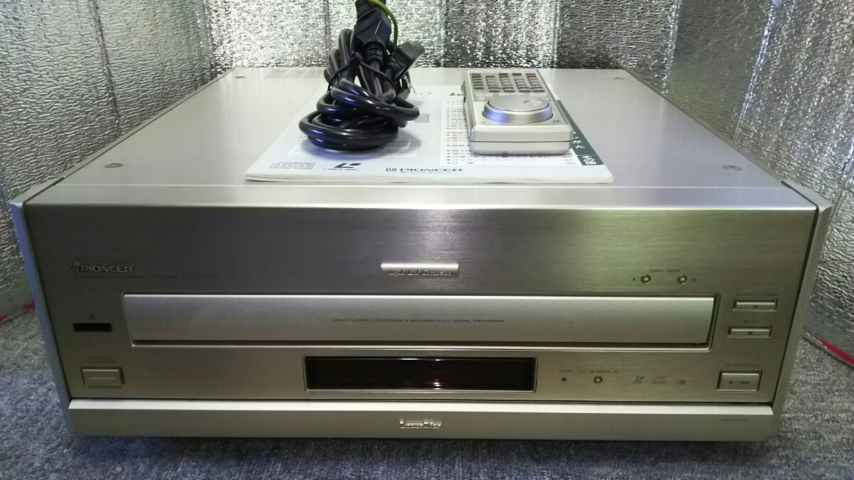 PIONEER CLD-959 高級LDプレーヤー ピックアップ交換 動作品ジャンク扱