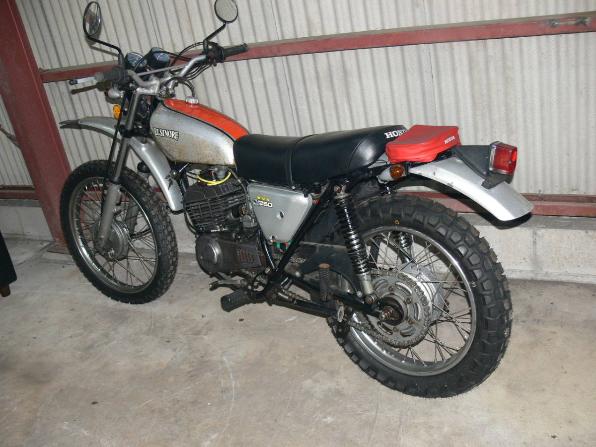 実動動画あり！MT250 エルシノア250 レストアベース VMX MT125 CR250M 