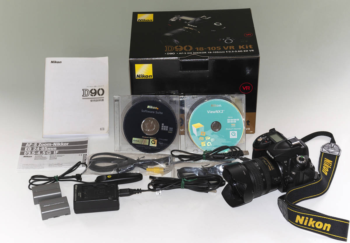 ニコン、D90 Nikon ニコン D90 レンズキット AF-S DX 18-200G VR II
