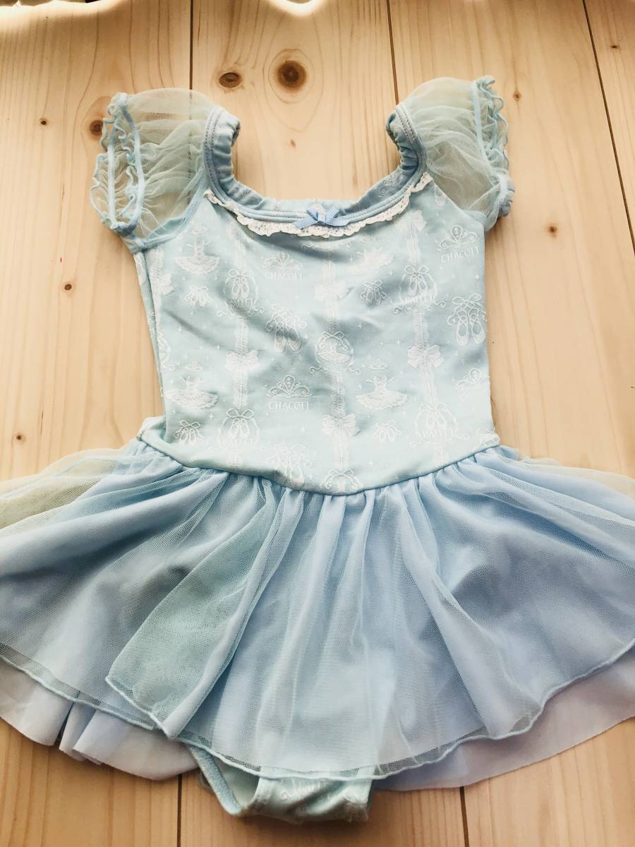 超美品】Chacott KIDS チャコット キッズ バレエ レオタード 110 短